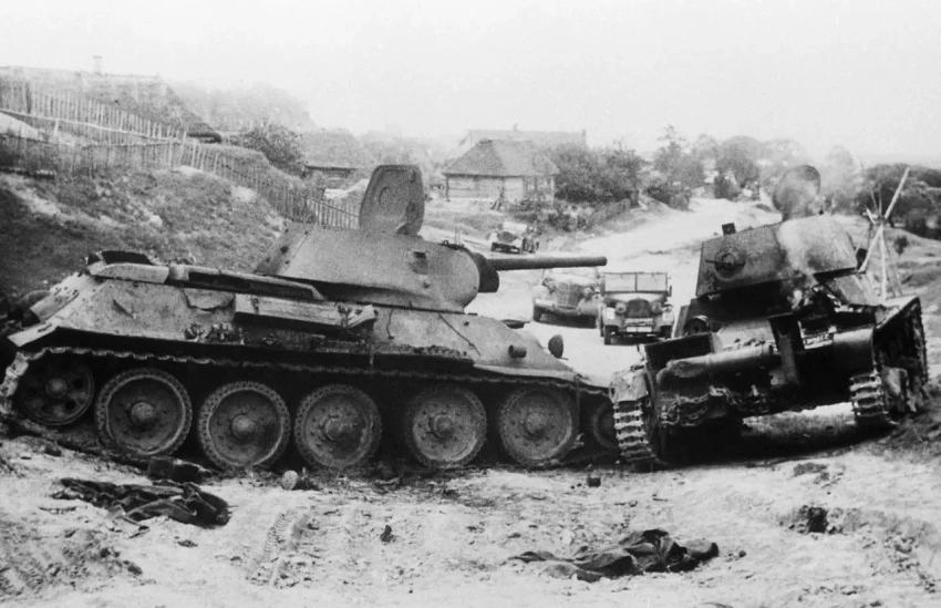 Задолго до БПЛА: условие обстрела отечественных танков и артсамоходов в боевых операциях 1942, 1943 и 1944 годов