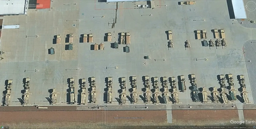 ЗРК американского производства на спутниковых снимках