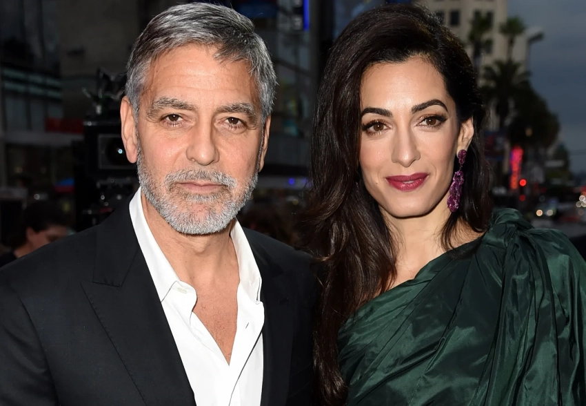 Джордж и Амаль Клуни посетили Олимпийские игры в Италии