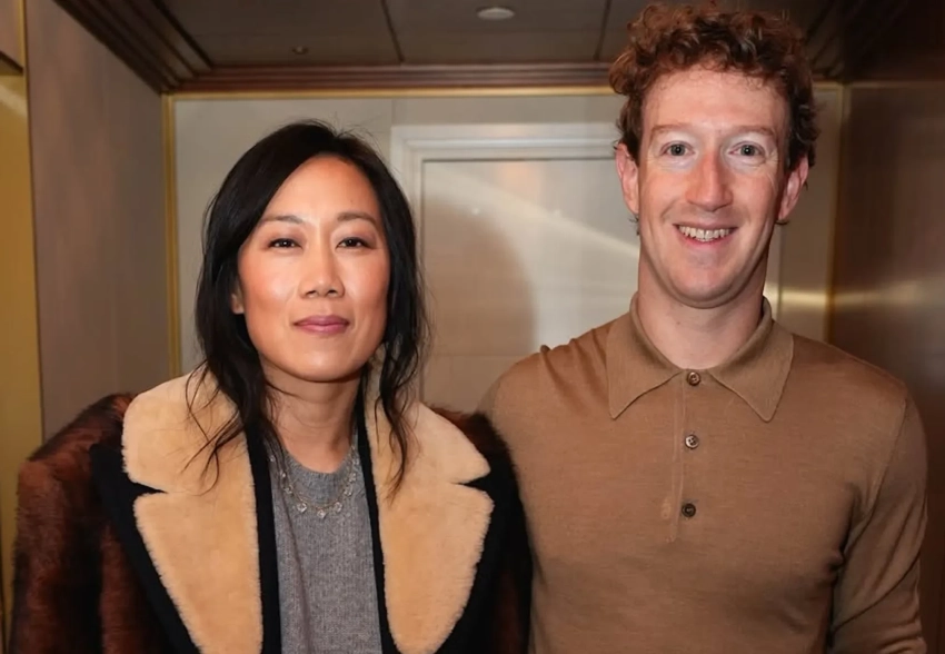 Миллиардер Марк Цукерберг и его жена Присцилла посетили показ Prada в Милане