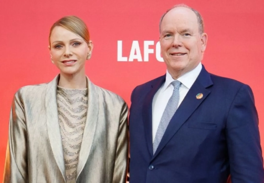 Князь Монако Альбер II и княгиня Шарлен посетили церемонию вручения звёзд Michelin