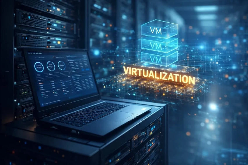 На рынке серверного оборудования усиливается спрос на платформы для виртуализации